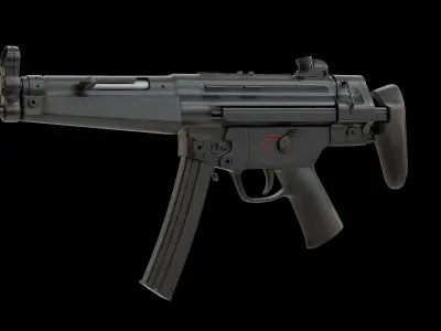 MP5A5 V2 3D model