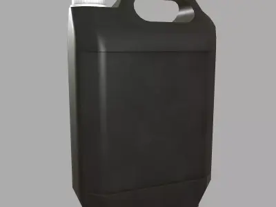 Plastic Can Low Poly Low-poly 3D model