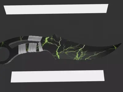 Fang Knife - Standoff 2 3D model purchase
