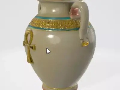 Ancient Egyptian Vase 3D model