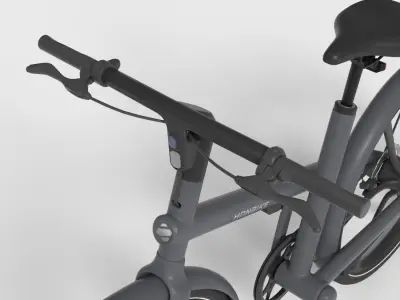 HONIBIKE UNI4 ELECTRIC BIKE Low-poly 3D model