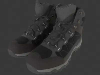 Ankle Boot 3D model