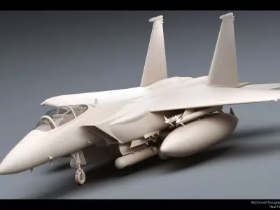 McDonnell Douglas F-15E Strike Eagle 3D model buy