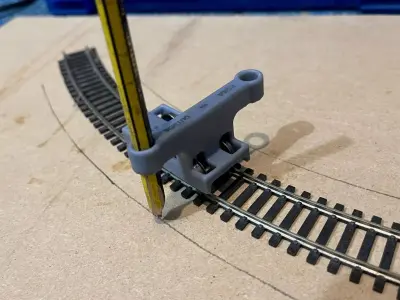 OO Curved Platform Distance Tool 3D print model