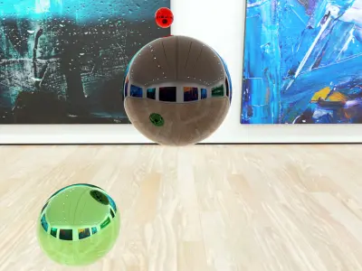 HDRI - Art Museum Gallery Interior 1c Texture