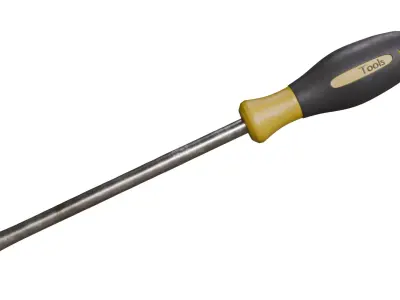 Flathead screwdriver 3D model