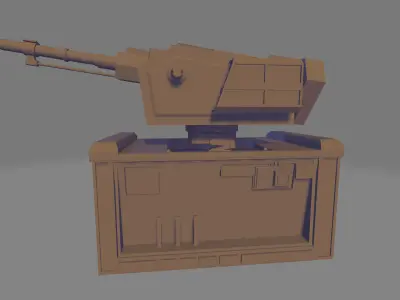 robocop Low-poly 3D model buy