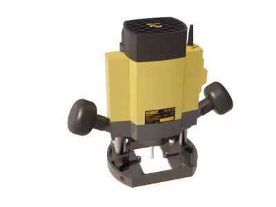 Router woodworking tool 3D model