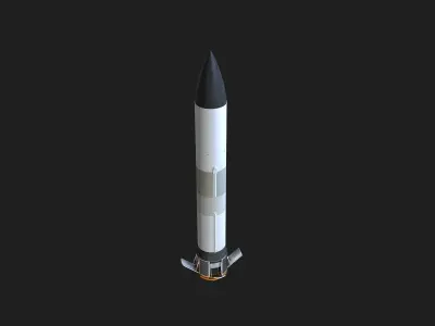 Stars-4 Missile 3D model