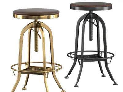Bar Stool Toledo 3D model