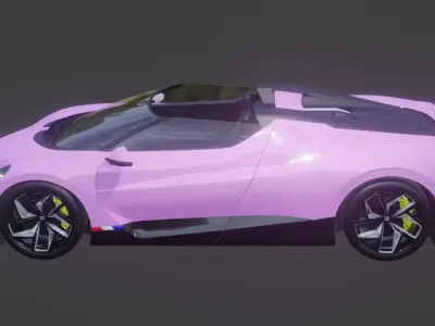 Bugatti Mistral 3D model