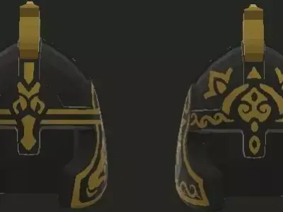 lego helmet Free 3D model