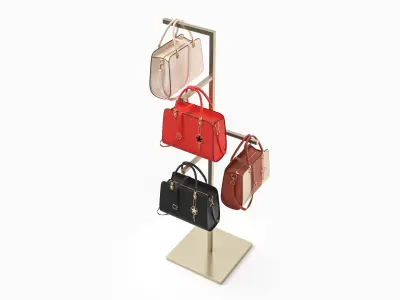 Purse Display Stand 3D model