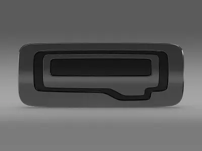 Qoros logo 3D model