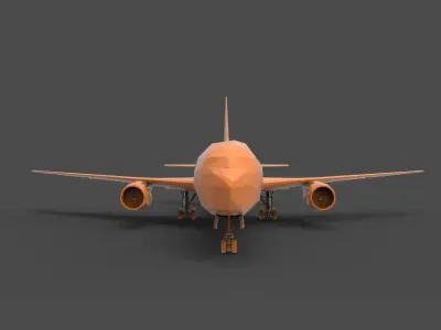 Boeing 767 3D print model purchase
