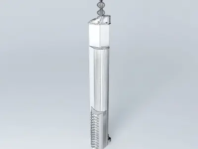 RITZ TOWER(fantasy) Part 1 Free 3D model
