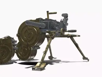 AGS 30 Low-poly 3D model