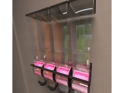 SlimLine Dispensers 3D model