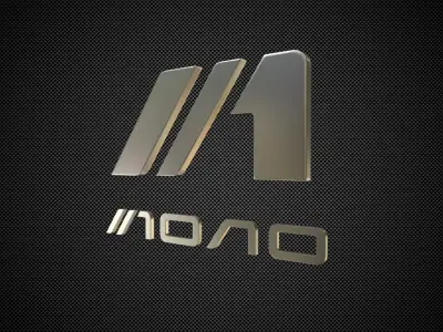 mono logo 3D model