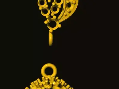 jumka golden bell 3D print model buy