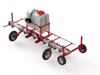 WG 0011 - Applicator SpikeWheel systems 450  3D model