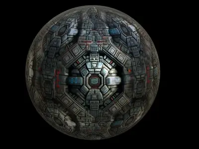 PBR Sci-Fi Seamless Realistic Material SBSAR 4k Texture 049 Texture
