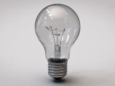 Light Bulb 3D model purchase