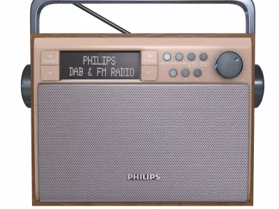 radio philips 3D model
