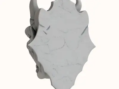Gargoyle Head 4 3D model