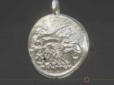 Alexander Magno - pendant-jee 3D print model