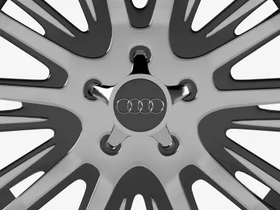18 Inch Audi Rim 3D model