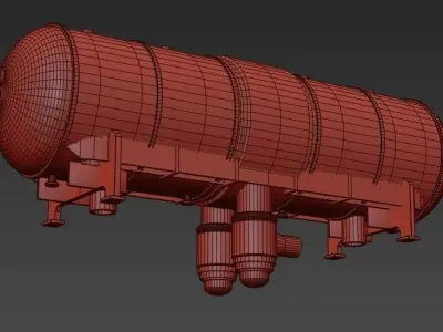  The reactor VVER 240 3D model