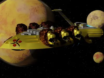 Hacan Dreadnaught 3D model
