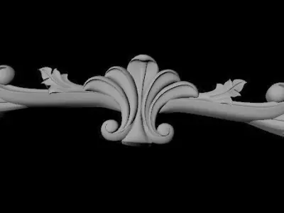 dekor ornament 3D model 242