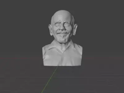 Jacque Fresco 3D print model purchase
