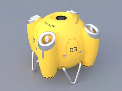 Shaderbot 2 robot 3D model