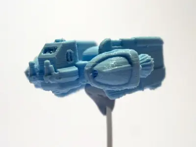 Space Utility Frigate Lysosome 3D print model