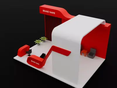 Exhibition - Area  3D model