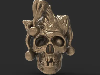 Skull pendants 3D Model Pack