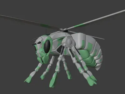 Insect Vehicle - Robot Insect 3D model