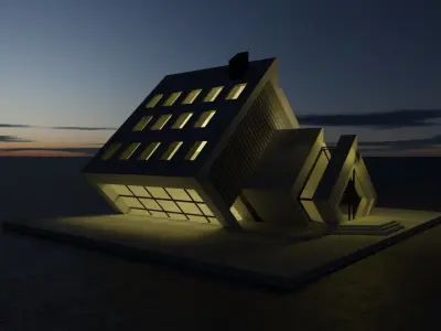 House 6 Free 3D model