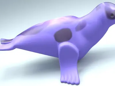 Seal Animal 3D model