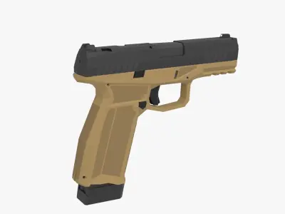 Arex delta Low-poly Low-poly 3D model