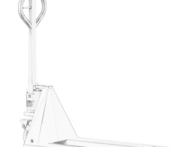 Pallet Truck 3D Model 3D model