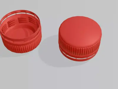 new botleCap 2025 Low-poly 3D model