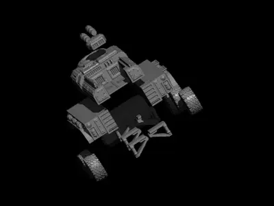 Transport Truck 3D print model