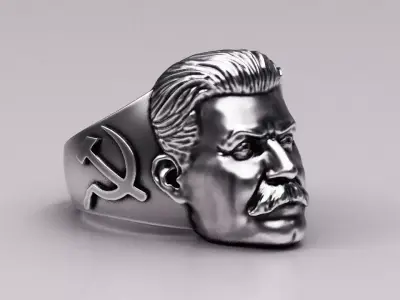Stalin ring 3D print model
