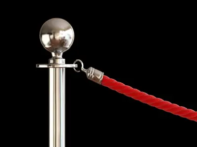 Set of fences 3D model