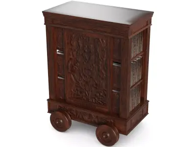 Mobile Library 3D model get
