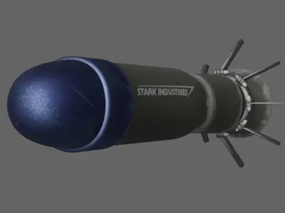 Stark Industries Missile 3D model